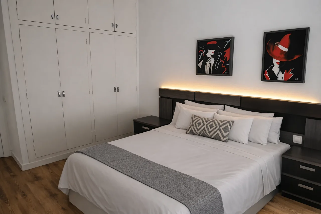 El dormitorio principal